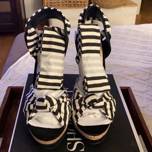 COPY - Shoe Mint Kimberly  lace up wedges Size 7